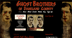 Desktop Screenshot of ghostbrothersofdarklandcounty.com